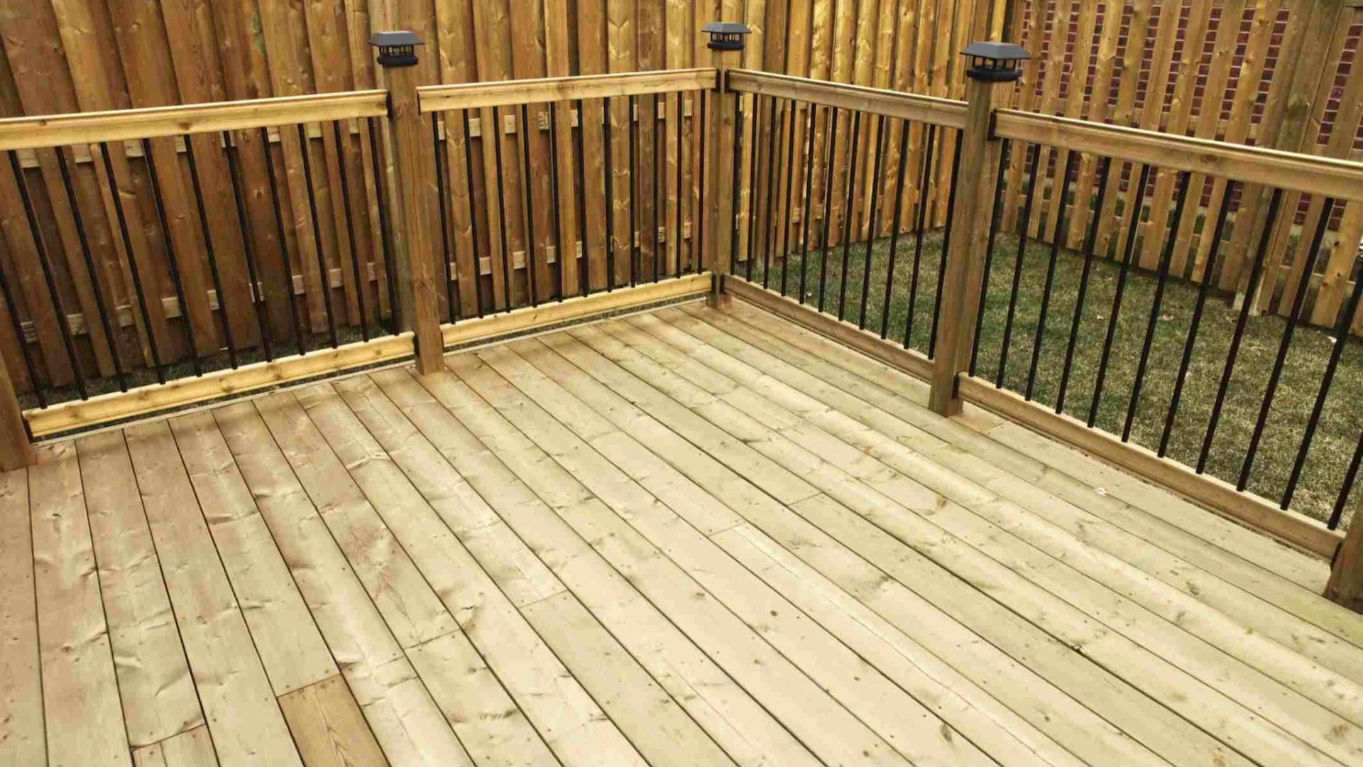 Expert decking installation